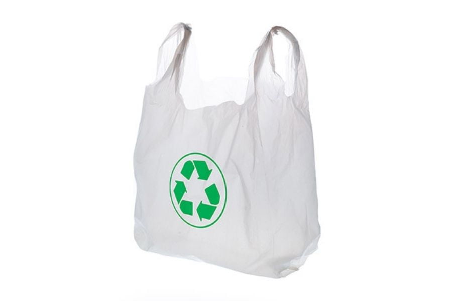 Only 1 to 3% of plastic bags are recycled