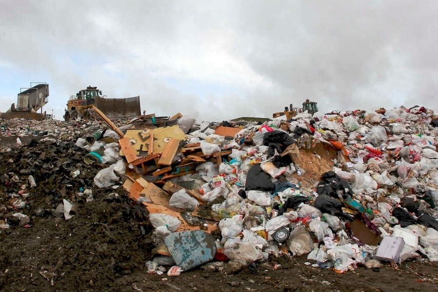 Plastic recycling saves landfill spaces